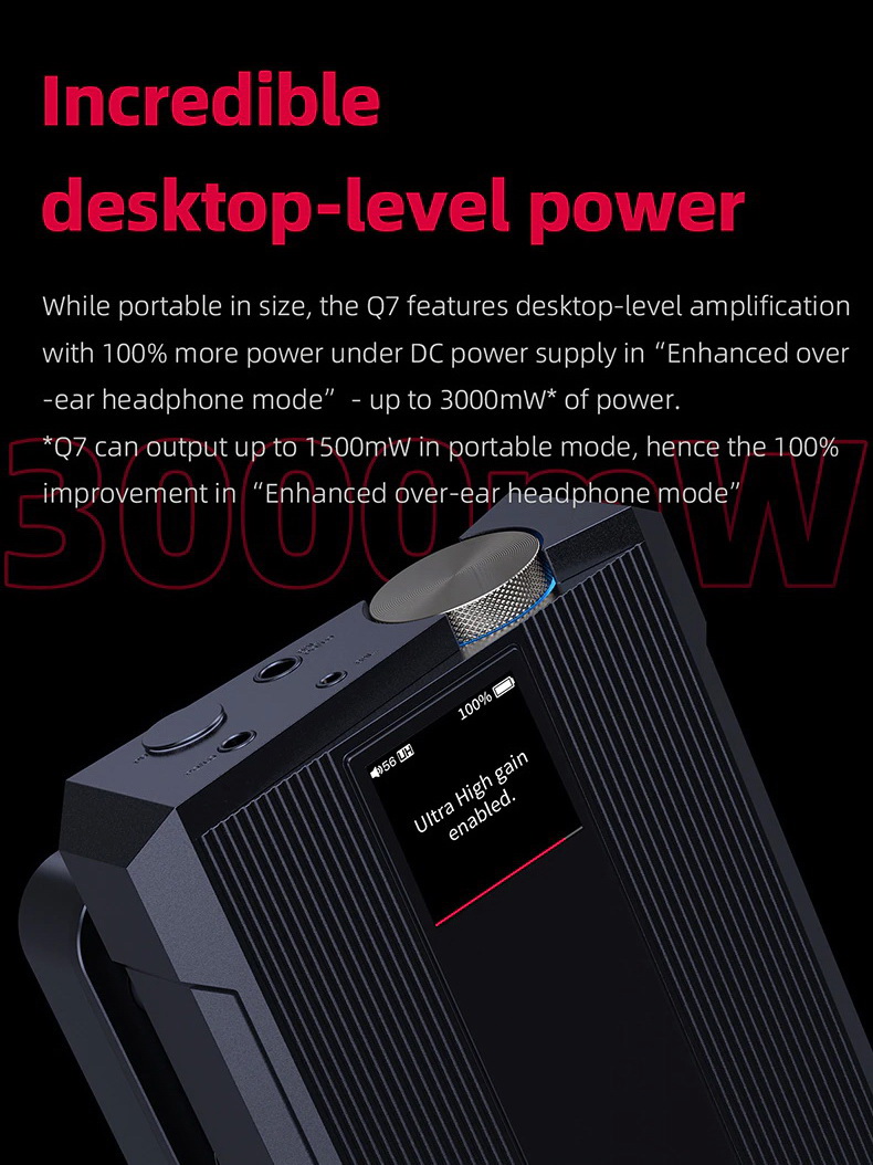 FiiO Q7 ของแท้ รับประกันศูนย์ไทย Bluetooth DAC/AMP พกพา ระดับเรือธง รองรับ Dual Hi-Res