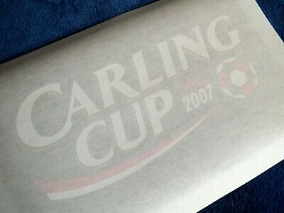 อาร์มสัญลักษณ์ฟุตบอล การแข่งขันฟุตบอลลีก คัพ (อีเอฟแอล คัพ) - CARLING CUP FINAL 2007 PLAYER SIZE ใหม่ / LEAGUE CUP (EFL CUP) National Football Tournament PLAYER SIZE Football Patch/Badge - CARLING CUP FINAL 2007 NEW