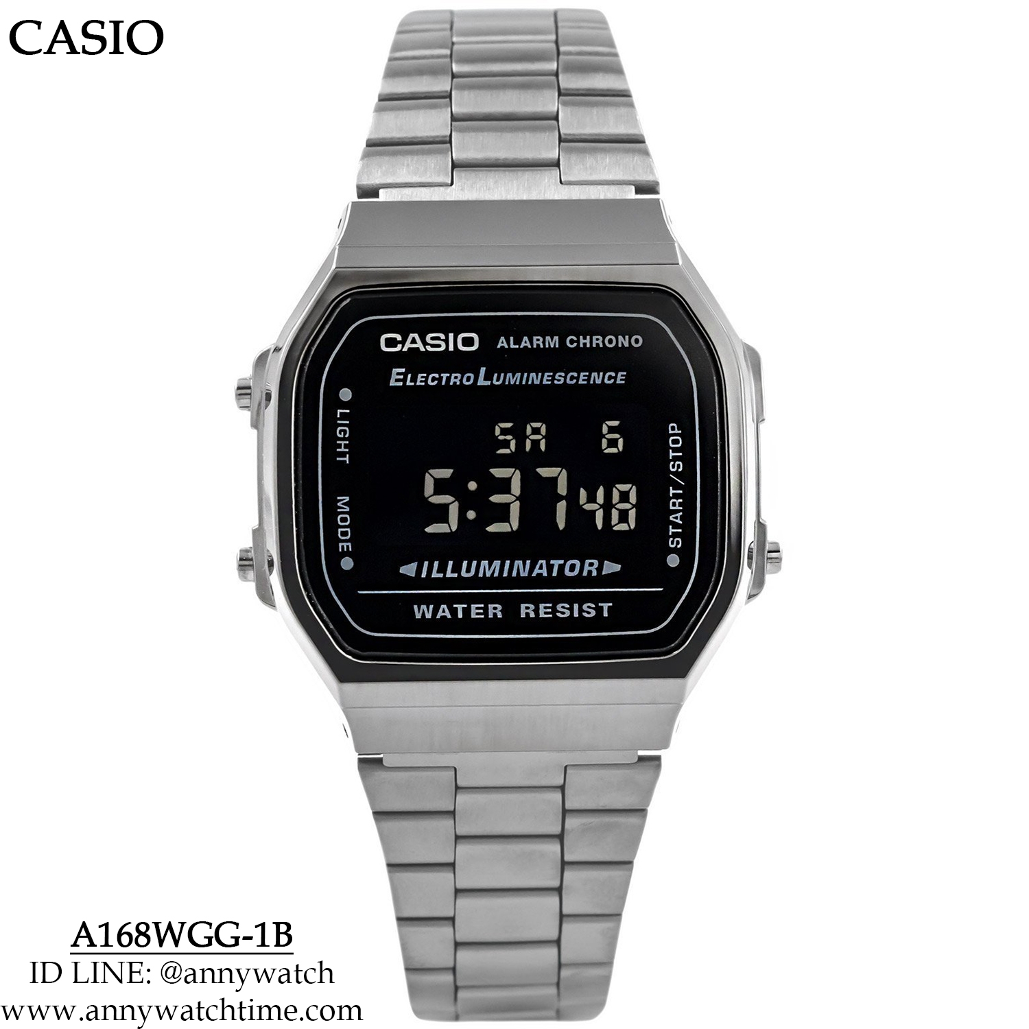 CASIO A168WGG-1B