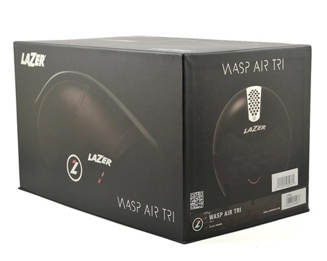 หมวก LAZER WASP AIR TRI, สีโครมดำ และดำส้มอมแดง ขนาด M-L