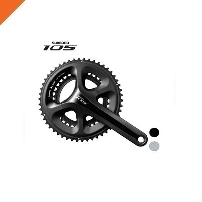 จาน 105, FC-5800, 52x36T, สีดำ, 170MM, 165MM,172.5MM (มีกะโหลกอังกฤษ)