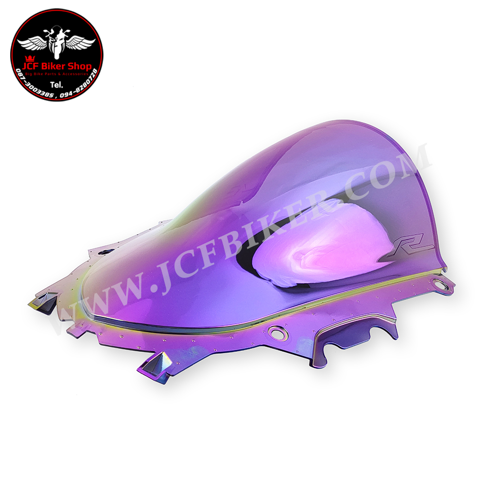 ชิวหน้า,บังไมล์,ชิวหน้าแต่ง YAMAHA R3 ปี 2019 - 2022 สินค้าตรงรุ่น สีปรอท