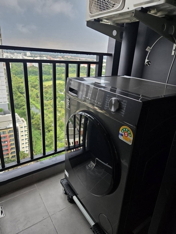 ให้เช่าคอนโด เทอร์ร่า เรสซิเดนซ์ ชั้น 23 ห้อง 30 ตร.ม.เฟอร์ครบ มีเครื่องซักผ้า ติดธรรมศาสตร์รังสิต