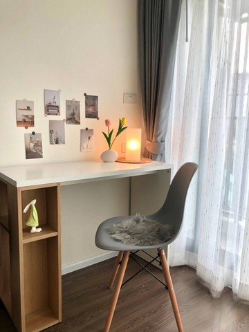 ให้เช่าคอนโด ดิ ออริจิ้น รามอินทรา 83 สเตชั่น 23 ตร.ม.ห้องใหม่ ตกแต่งครบ พร้อมอยู่