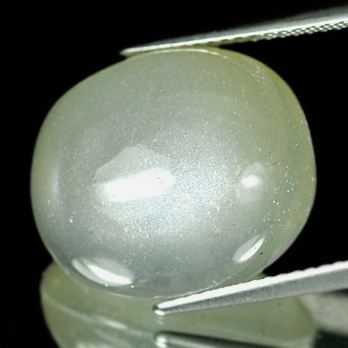 มูนสโตน (Moon Stone) 14.15 กะรัตสีเงิน