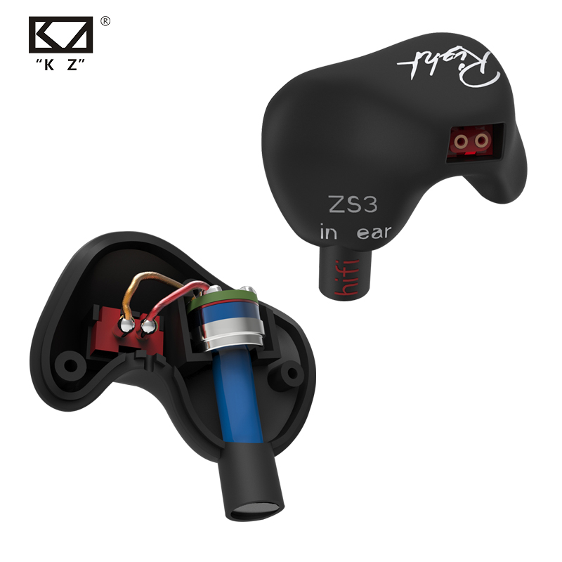 ขายหูฟัง KZ ZS3 หูฟังแบบมอนิเตอร์ ถอดสายเปลี่ยนได้ คุณภาพระดับมืออาชีพ