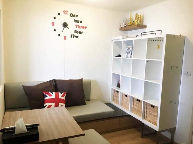 ให้เช่าคอนโด ยู แคมปัส รังสิต-เมืองเอก 29.14 ตร.ม.วิวสระ เฟอร์ครบ มีเครื่องซักผ้า ใกล้ ม.รังสิต