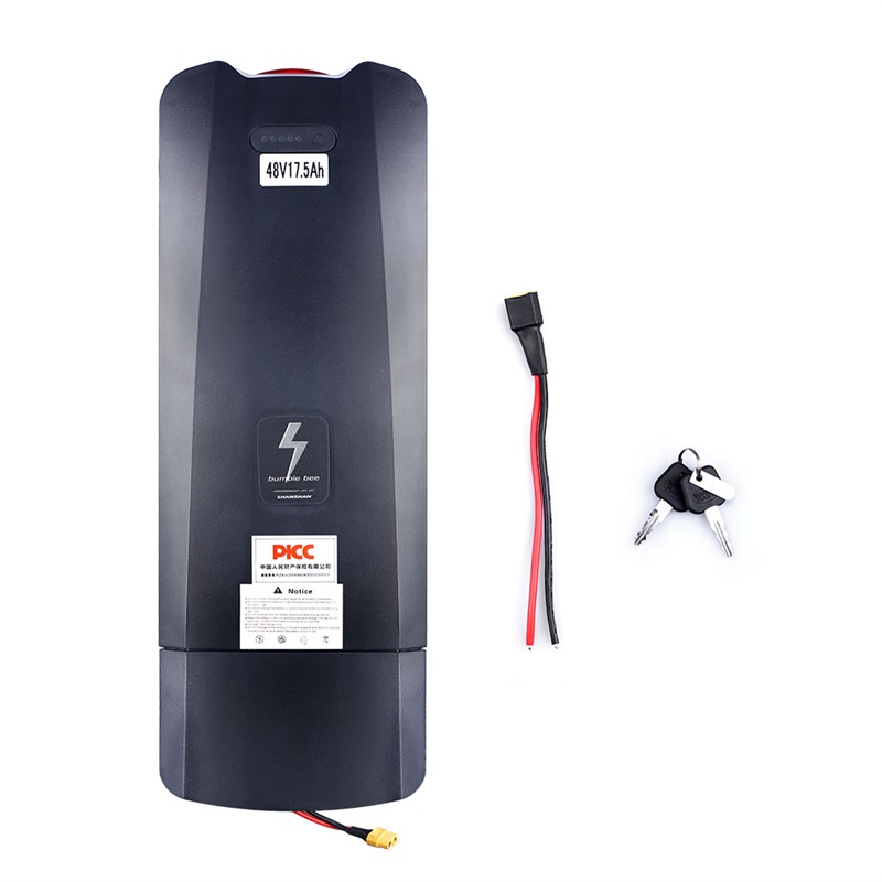 แบตเตอรี่จักรยานไฟฟ้า Varstrom 48V 17.5Ah แบบแร็คหลัง – มีพอร์ต USB ไฟท้ายในตัว พร้อม BMS 30A | รองรับมอเตอร์ 250W–1500W