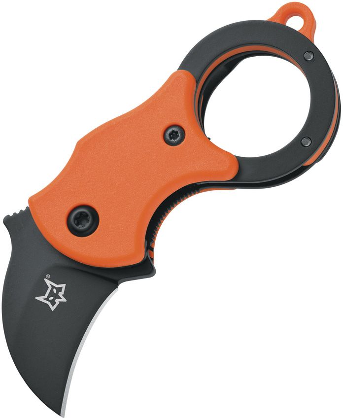 Fox Mini-Ka Linerlock Pocket Knife Orange