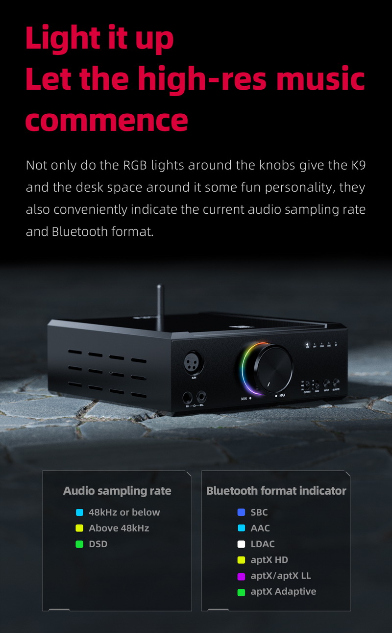 FiiO K9 DAC/AMP ตั้งโต๊ะระดับเรือธง รองรับ LDAC, Dual Hi-Res ประกันศูนย์ไทย