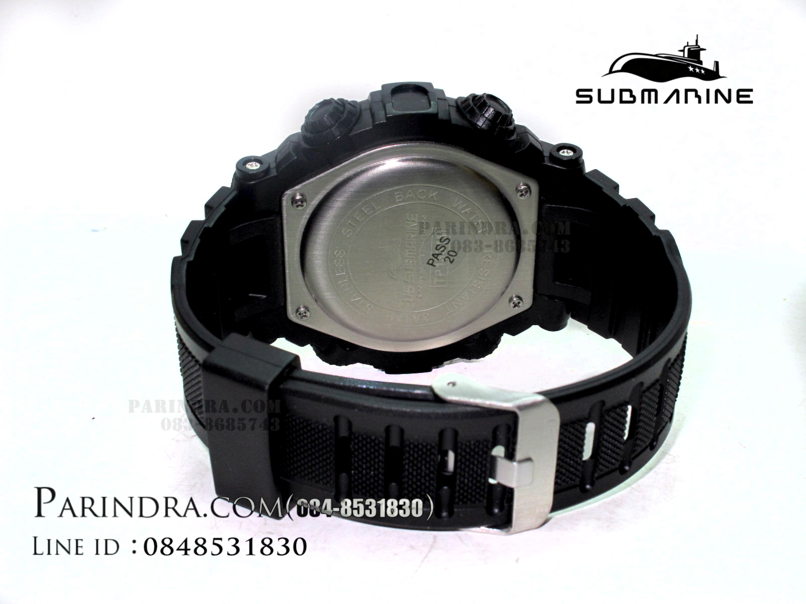นาฬิกา US submarine TP1331M สีดำล้วน