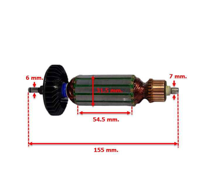 ทุ่น หินเจียร Makita มากีต้า รุ่น 9526, 9526B