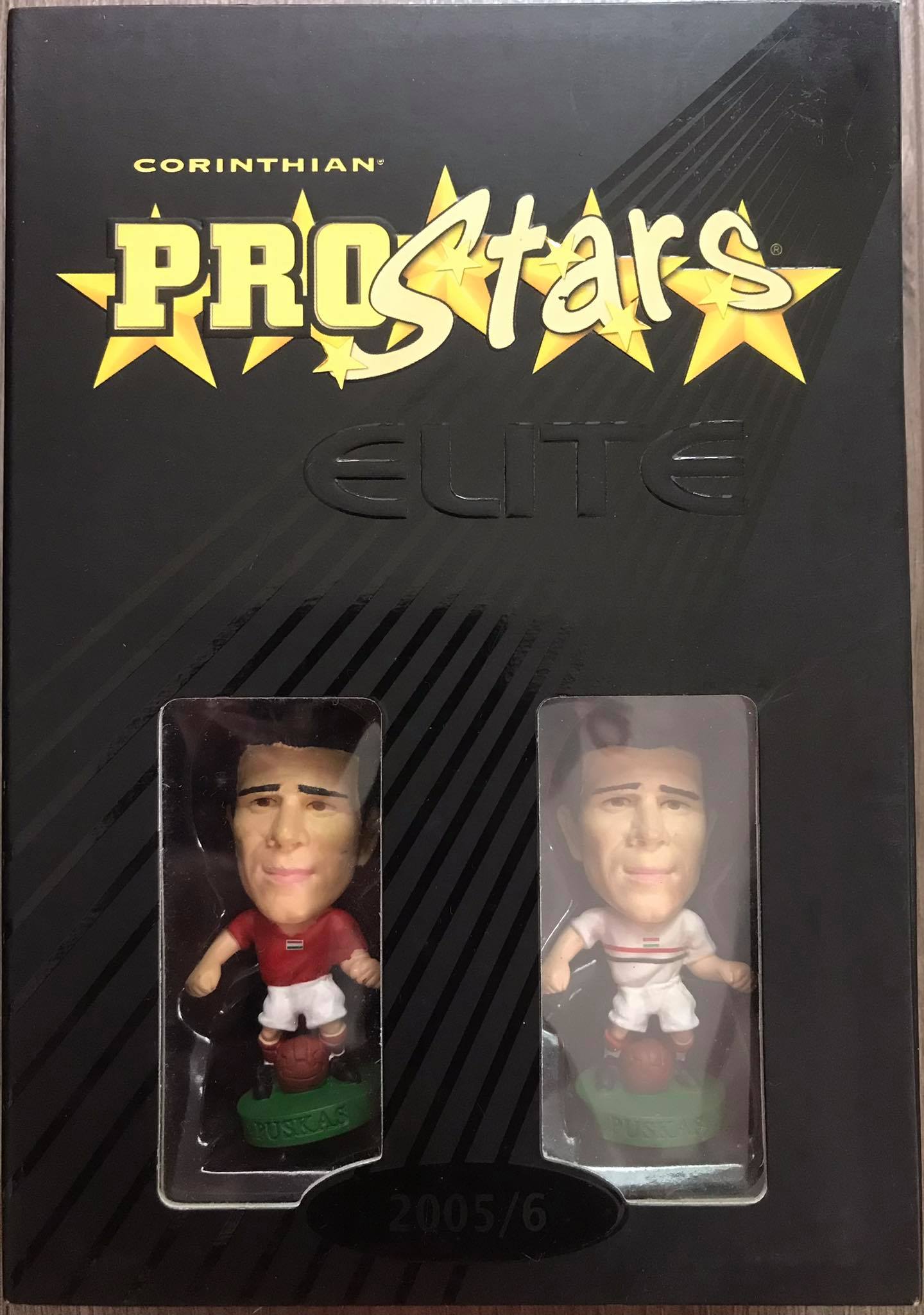 ตุ๊กตาโมเดลนักฟุตบอล ฟ.ปุสกัส ทีมชาติฮังการี โครินเธียน โปรสตาร์ - ProStars Elite Limited Edition Series ใหม่ / F.PUSKAS HUNGARY National Football Team Corinthian ProStars Football Figure - ProStars Elite Limited Edition Series NEW