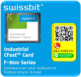 SWISSBIT, SFCA016GH1AO1TO-C-QC-226-STD ,Industrial,CFAST Cards, 16GB, industrial Grade,