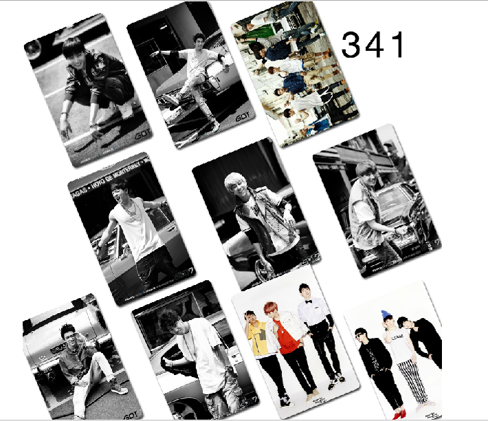 สติ๊กเกอร์การ์ด GOT7 (3)