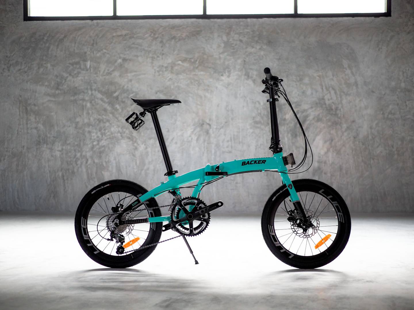 จักรยานพับได้ BACKER ICON 20" ALLOY FOLDING BIKES 2*10 สปีด Tiagra Mix 2021