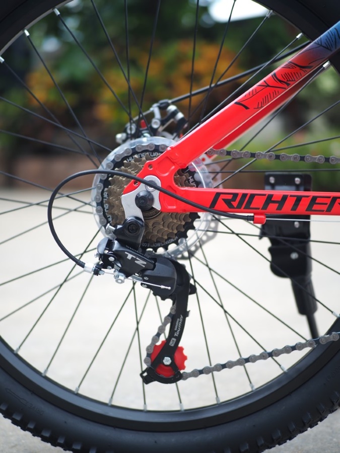 จักรยานเสือภูเขา RICHTER SODA 24 ระบบเกียร์ 21 สปีด ล้อ 24นิ้ว เฟรม Aluminium NEW2025