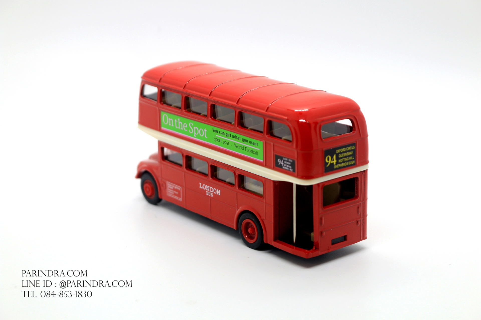 โมเดลรถเหล็ก London Bus รถบัสลอนดอน Die Cast Metal