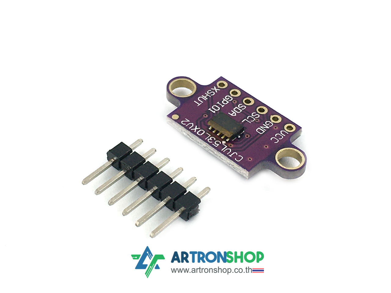 VL53L0X โมดูลวัดระยะด้วยแสงเลเซอร์ Time-of-Flight (ToF) Laser Ranging Sensor