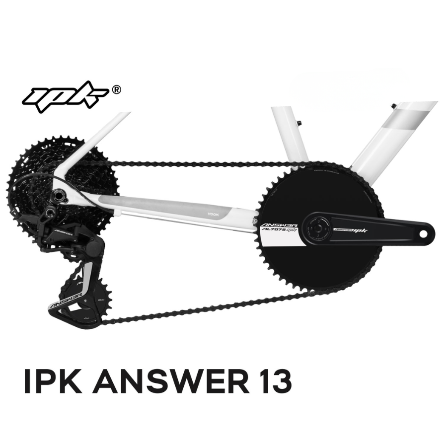 VOOK ONE Road Bike – 13-Speed, Carbon Fork, Hydraulic Disc Brakes | Just 8.3 kg | Free Shipping