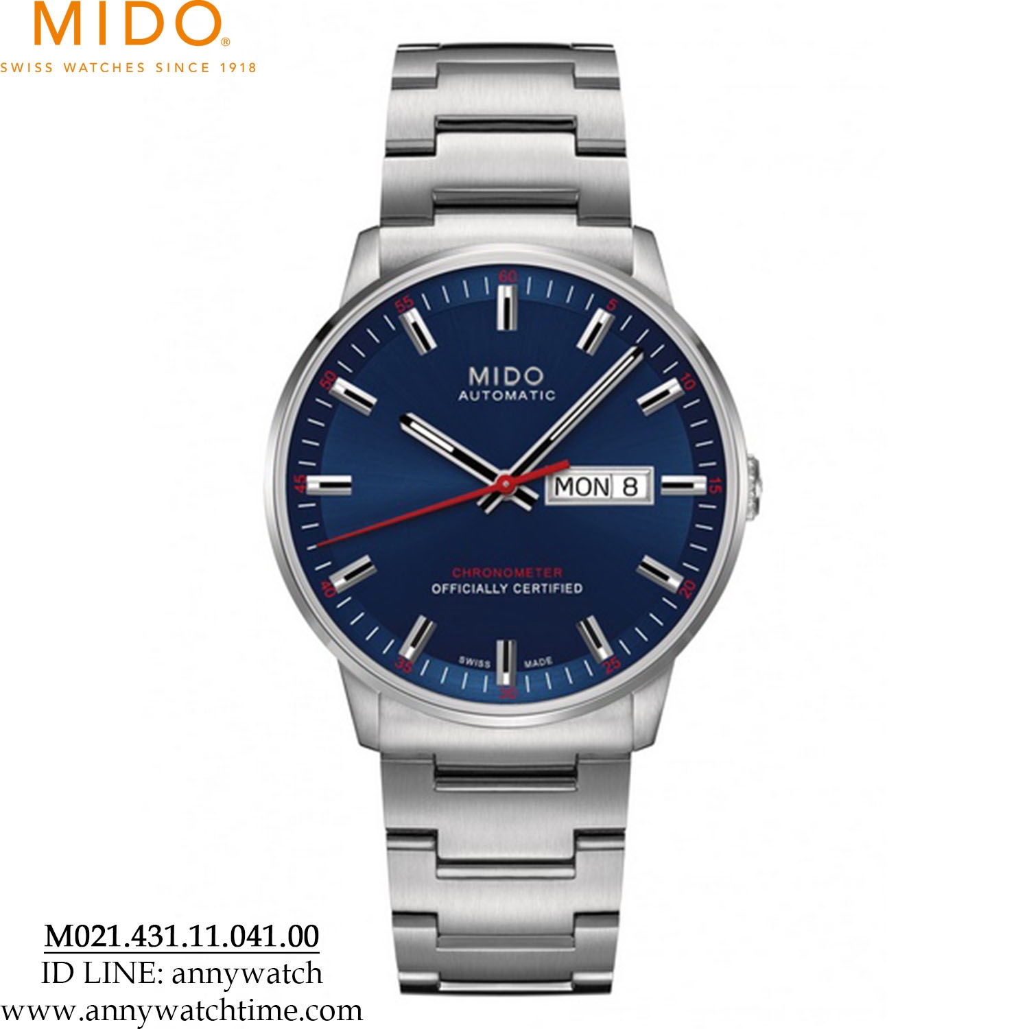 MIDO M021.431.11.041.00