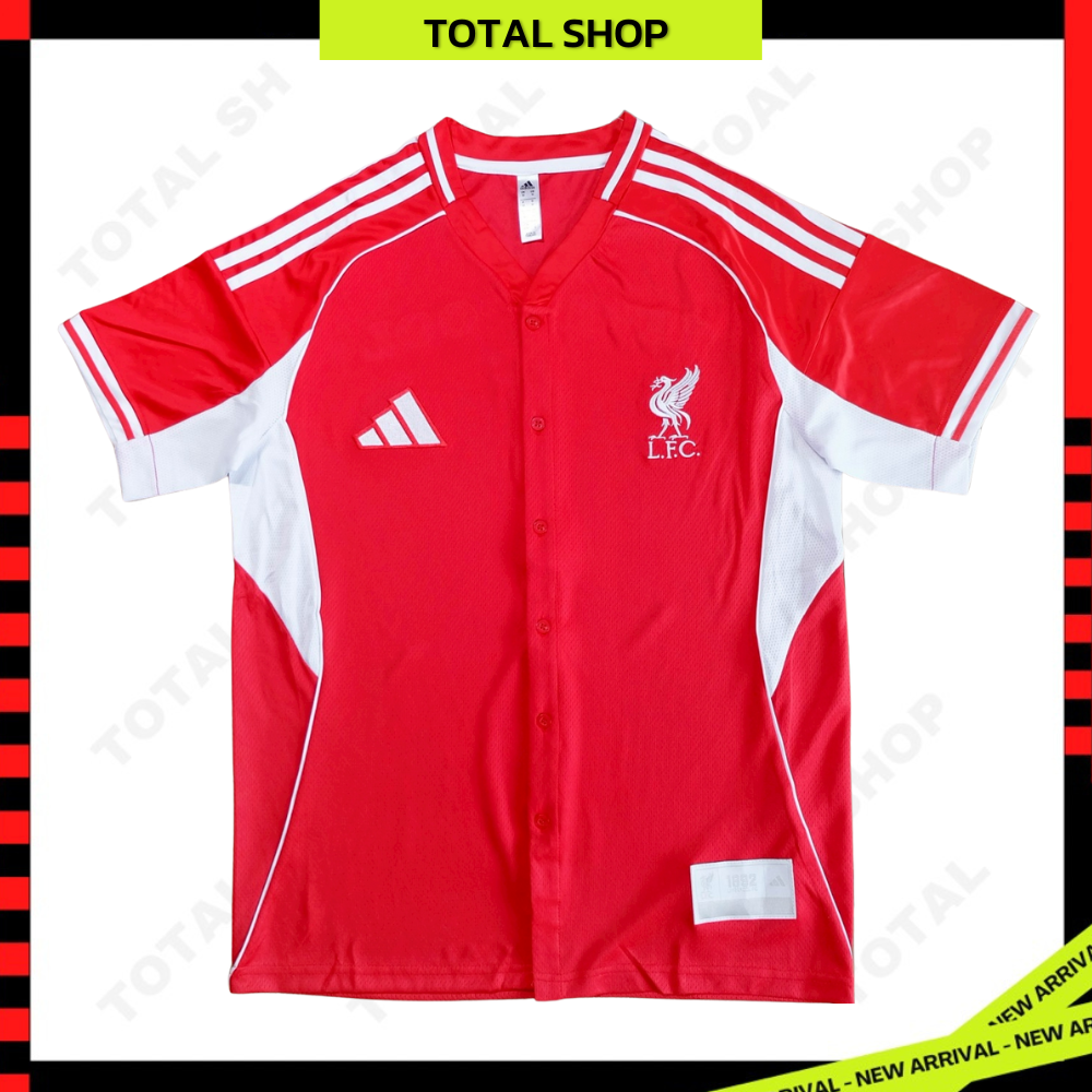 Liverpool FC US Pack เสื้อลิเวอร์พูลเบสบอล ฤดูกาลใหม่ 2025/26