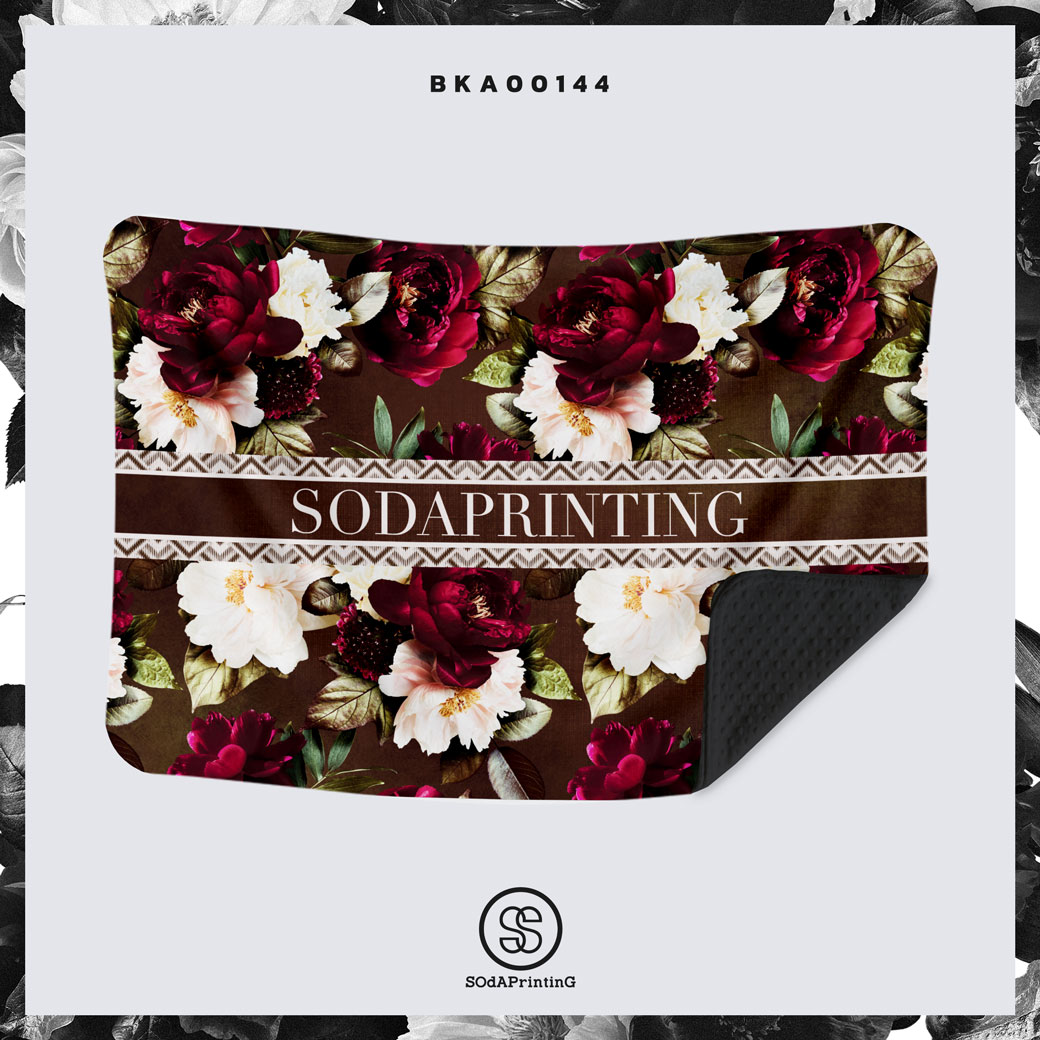 ผ้าห่ม RASPBERRY COLLECTION ใส่ชื่อได้ รหัส BKA00144 #SOdAblanket #SOdAPrintinG
