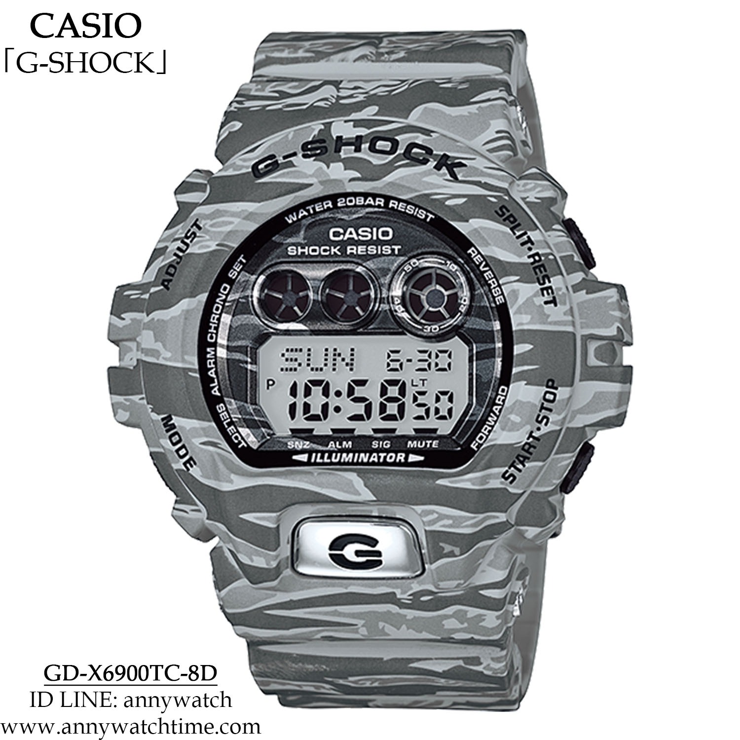 G-SHOCK GD-X6900TC-8D