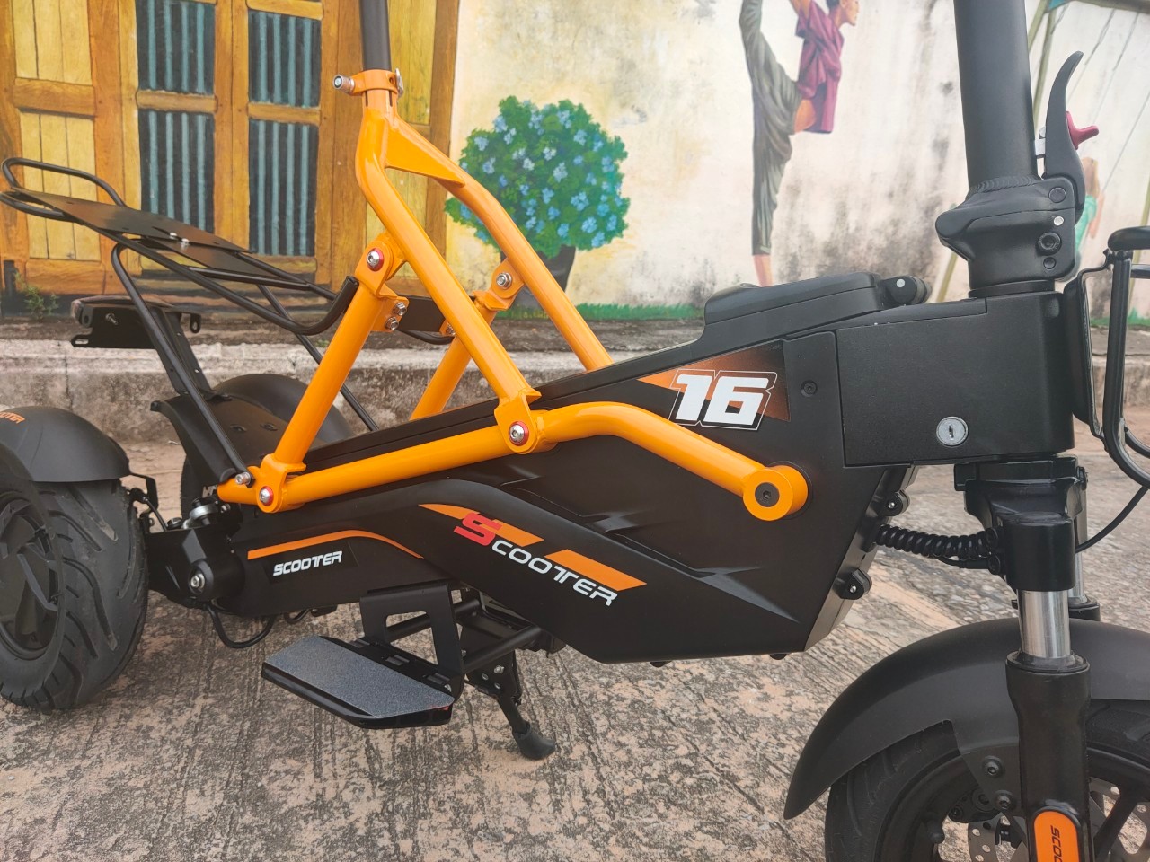 สกูตเตอร์ไฟฟ้า PXID Bestride Pro Electric Scooter New Design 3 Wheel 1000W, batt 48v 23.4Ah มาตรฐานยุโรป (F2)