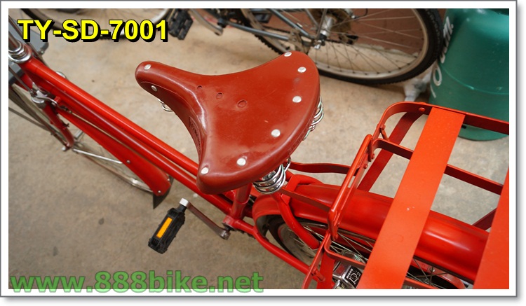 เบาะจักรยาน PVC SADDLE รุ่นโบราณ,TYSD70011