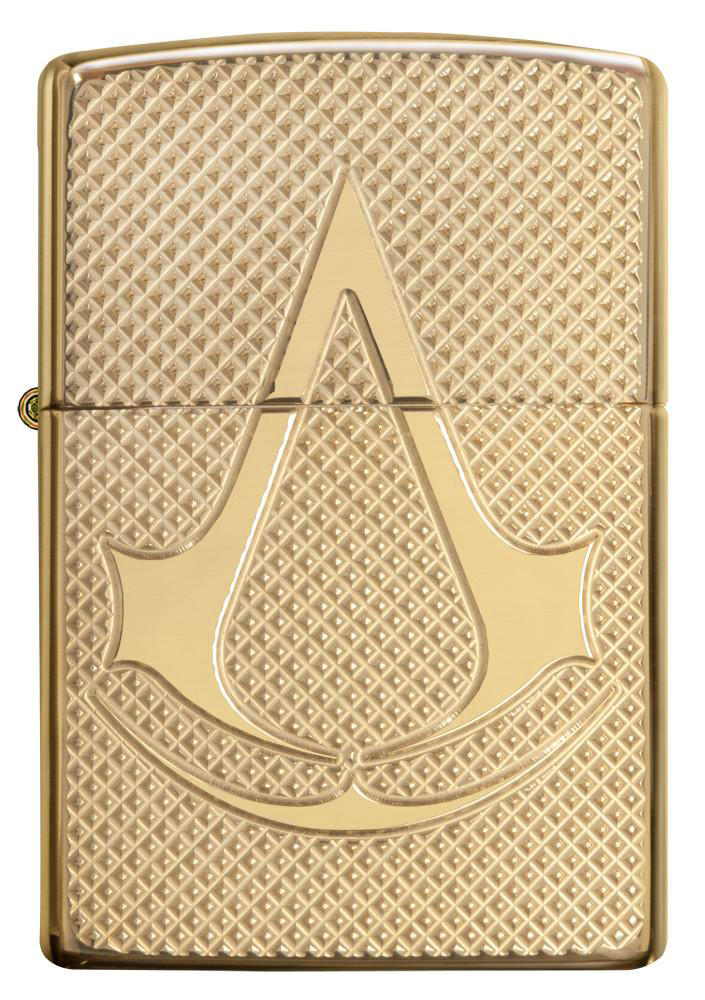 ไฟแช็คซิปโป้แท้ Zippo 29519 Assassin's Creed Armor Case Brass ของแท้ 100%
