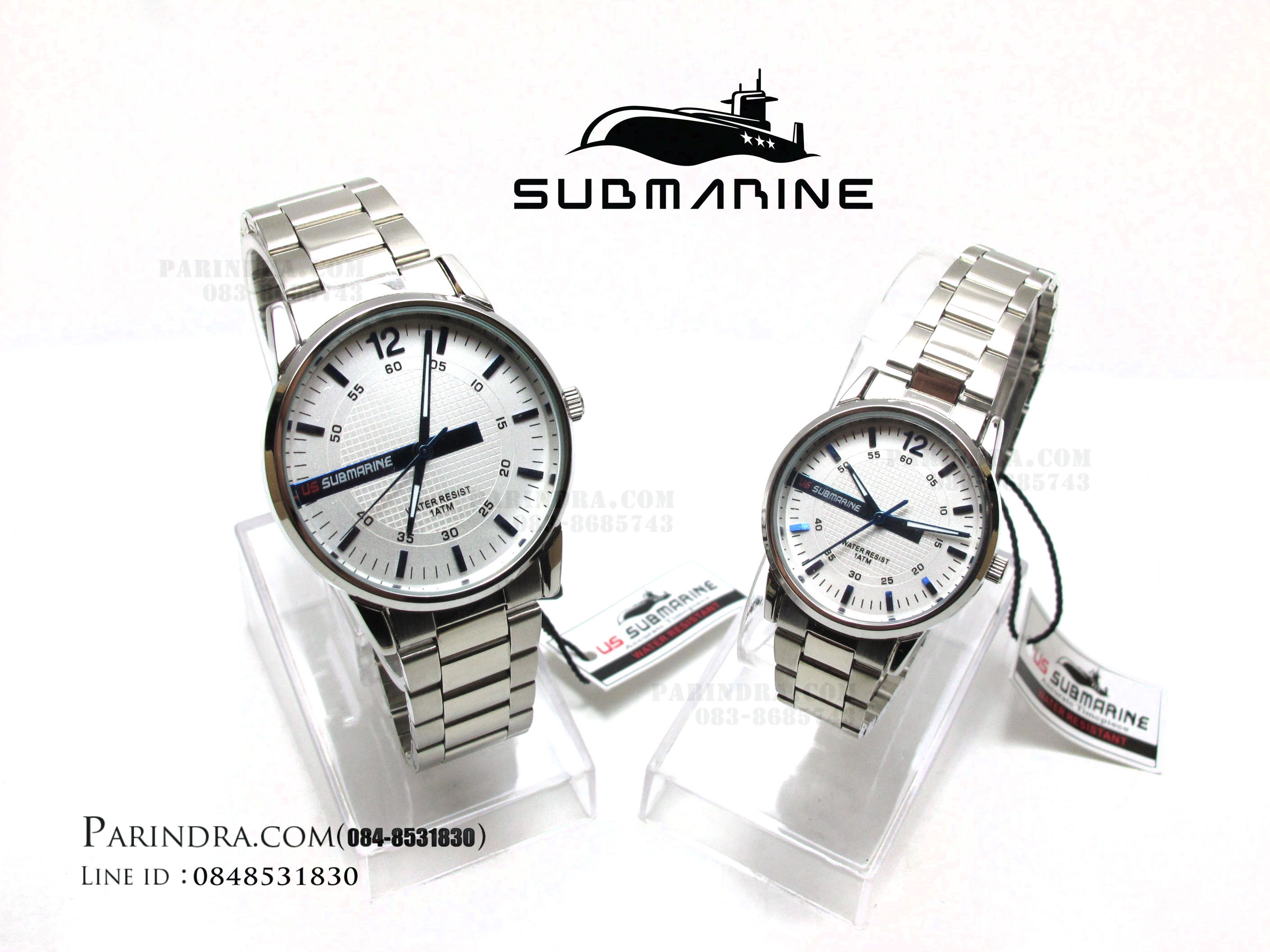 นาฬิกาคู่ US submarine รุ่น J104L-M แพคคู่
