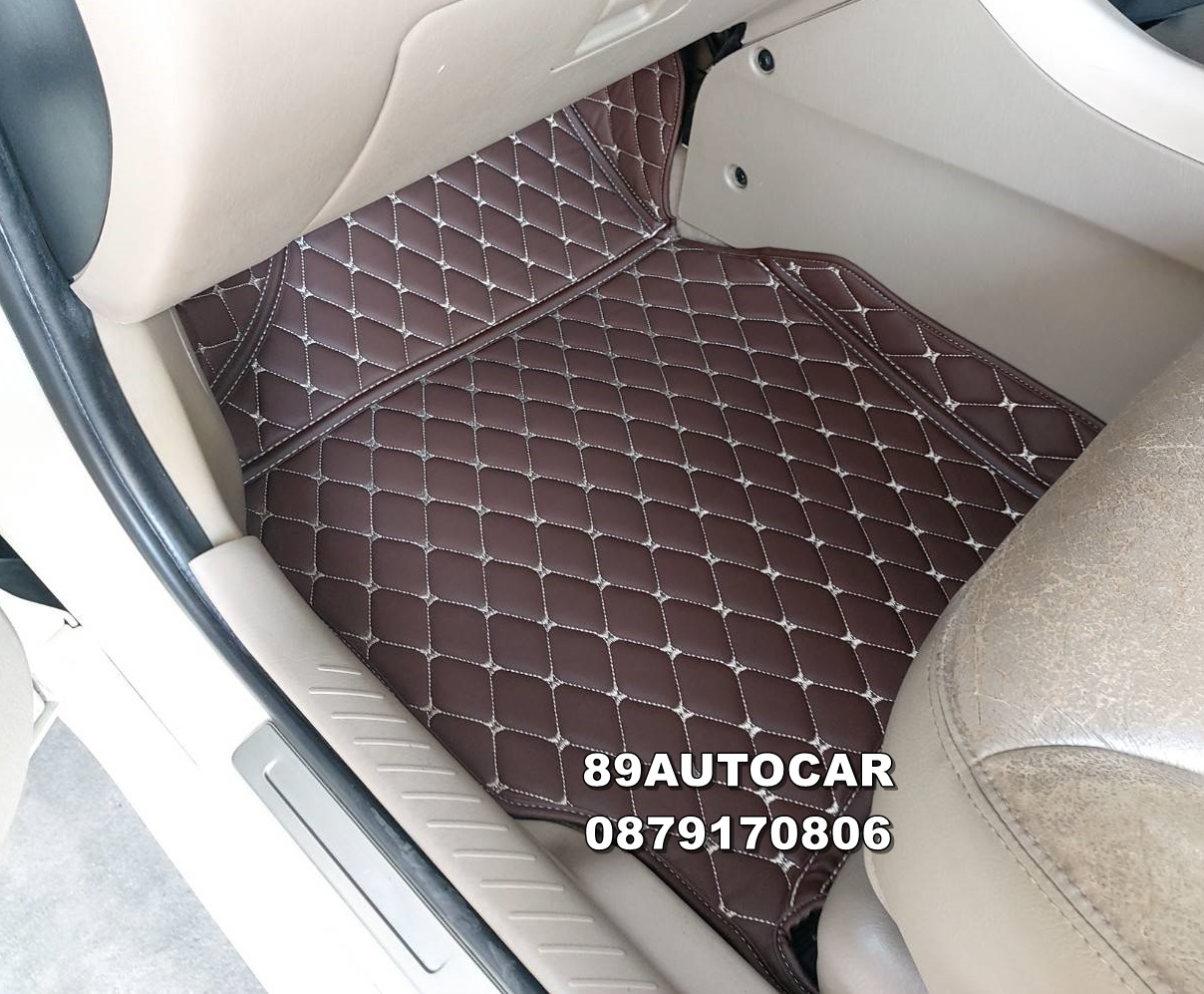 พรมรถยนต์ Ford Escape ปูพรมหกดี สีกาแฟ เข้ารูป เต็มคัน