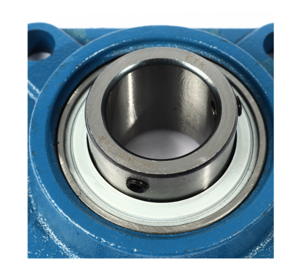 ตลับลูกปืนตุ๊กตา ทรงสี่เหลื่ยม ระบบซีลป้องกันฝุ่น รูเพลา 1-1/2 นิ้ว ETK อีทีเค รุ่น UCF208-24 Pn.E151-0045 (แท้) ##