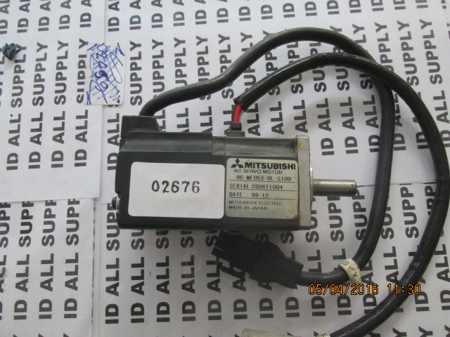 SERVO MOTOR “ MITSUBISHI ” รุ่น HC-MF053-UL-S100