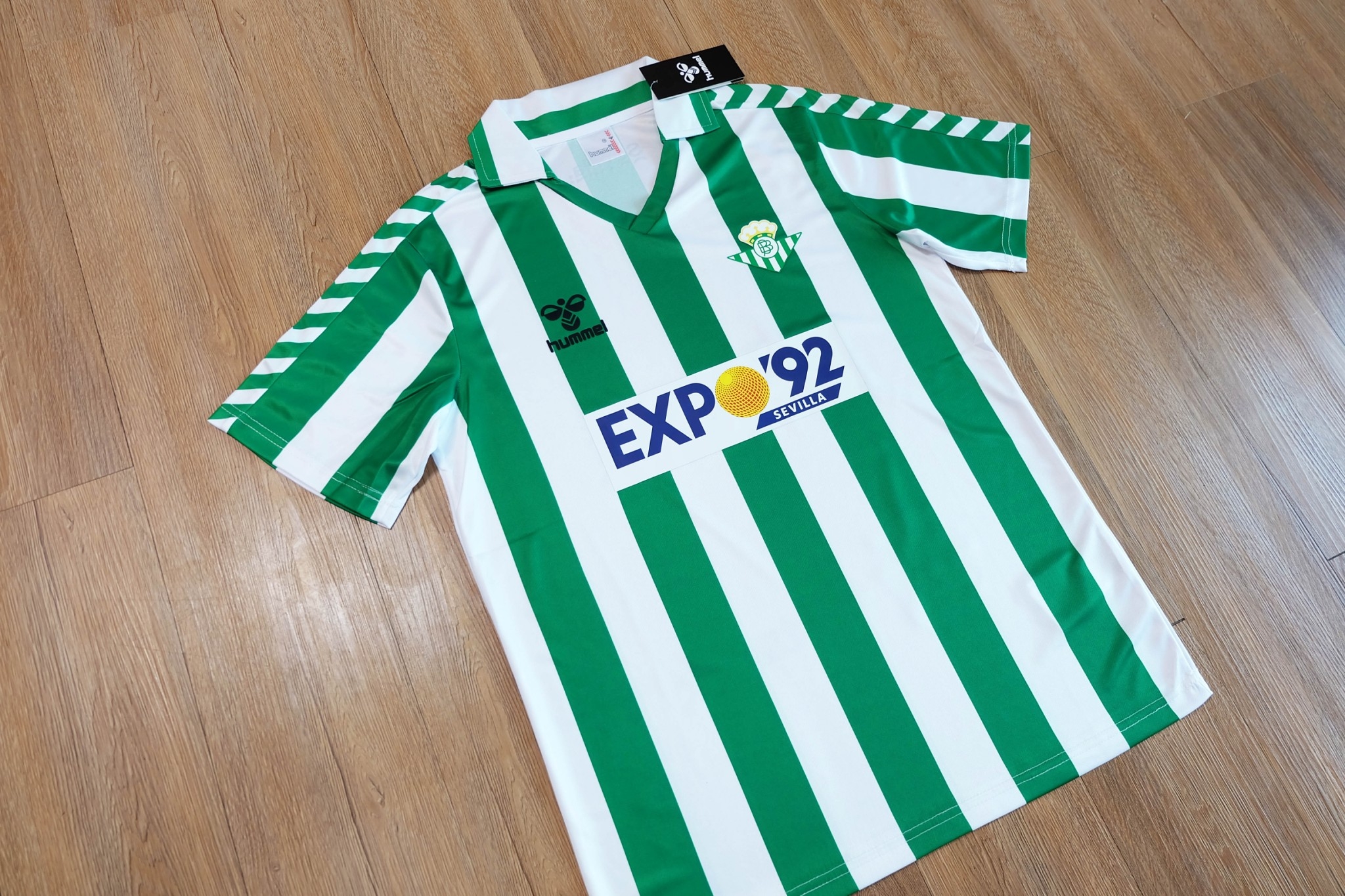 Real Betis 1988/89 Vintage Jersey เสื้อฟุตบอลเรอัล เบติส Expo92