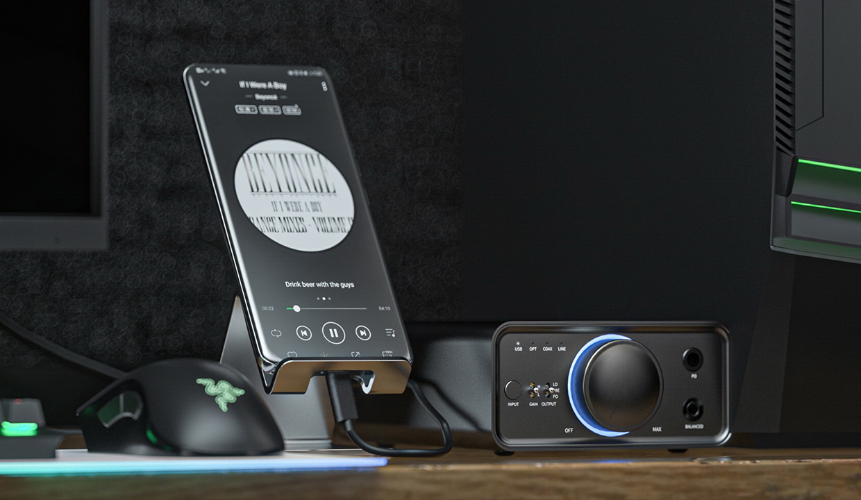 FiiO K7 BT True balanced Bluetooth DAC/Amp ตั้งโต๊ะ กำลังขับสูง ประกันศูนย์ไทย