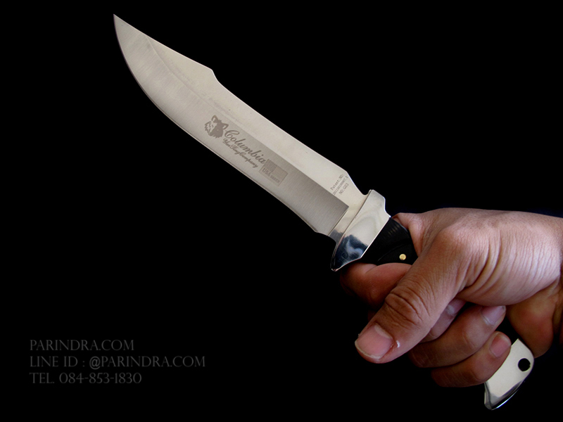 มีดเดินป่า COLUMBIA รุ่น G03 ใบมีดสวย คมมาก สำเนา