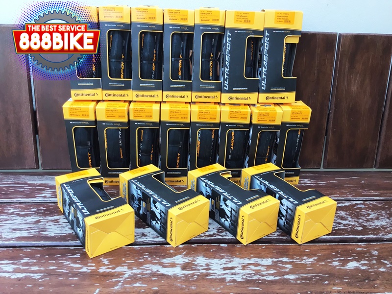 ยางนอกเสือหมอบขอบพับ CONTINENTAL ULTRASPORT 2 700X23C,700x25c, 700x28c