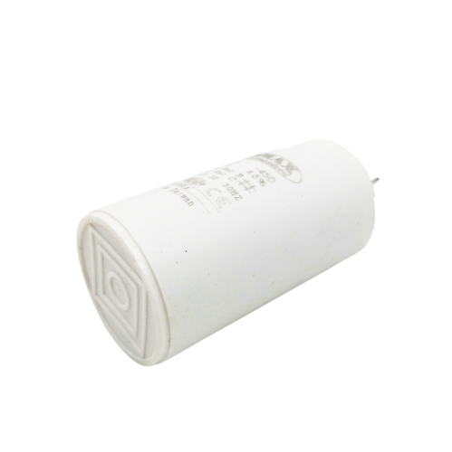 คาปาซิเตอร์ 18uf 450v.(กลม-ขาเสียบ)