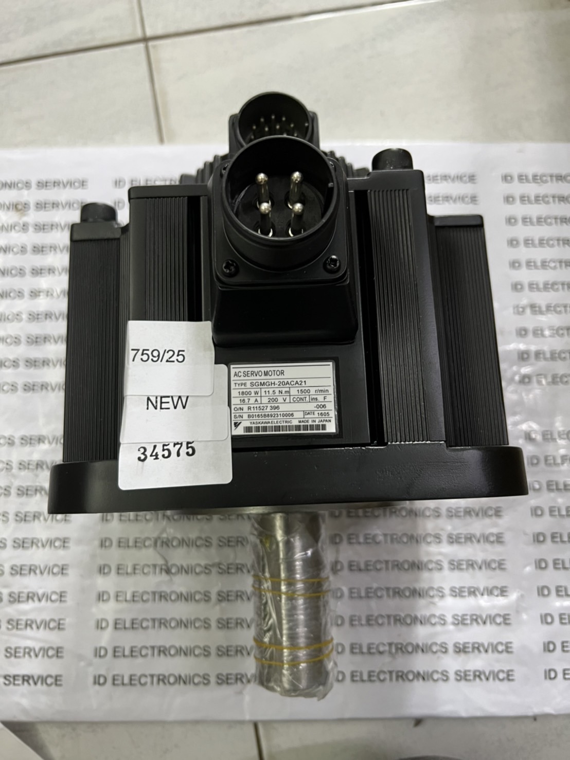 SGMGH-20ACA21 SERVO DRIVE " YASKAWA "