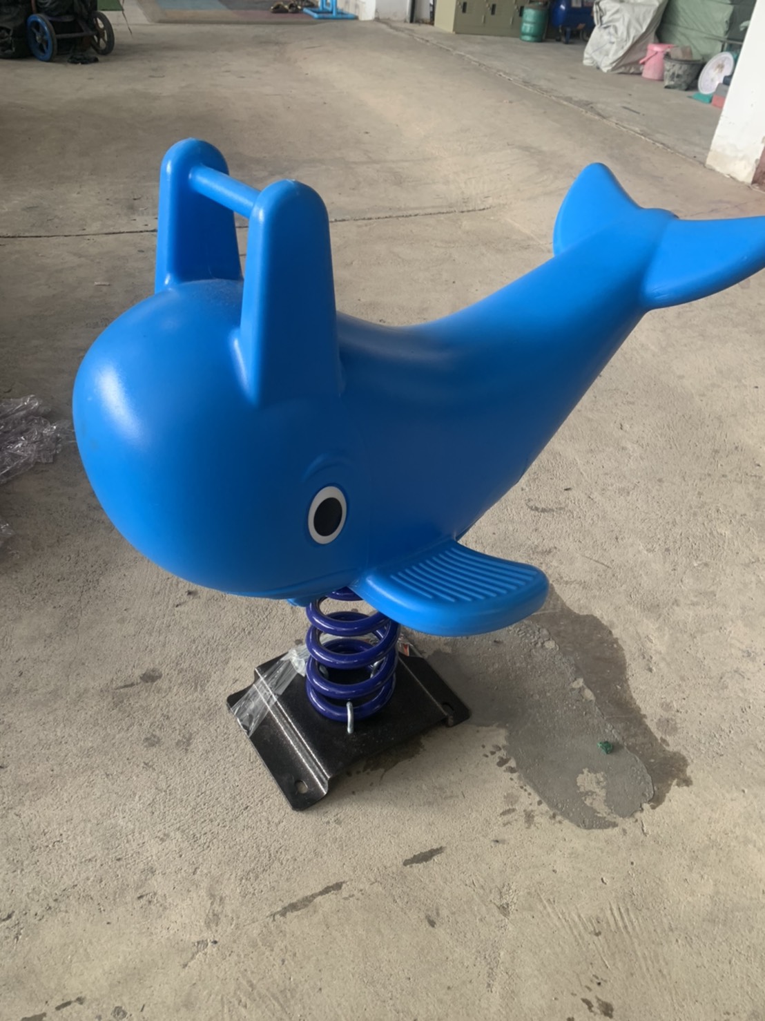 สปริงโยกปลาโลมา-ปลาโลมาสปิงโยก