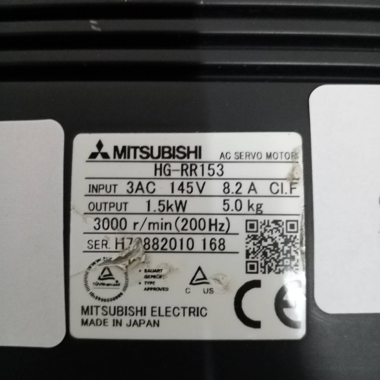 HG-RR153 SERVO MOTOR " MITSUBISHI "