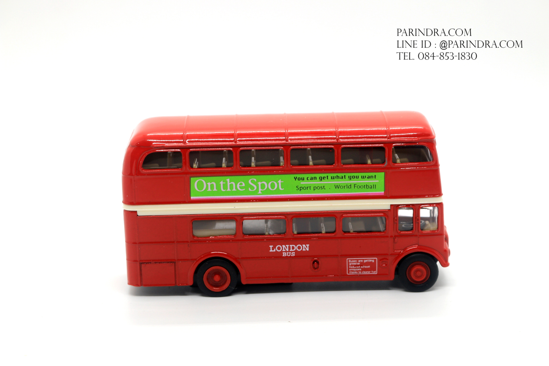 โมเดลรถเหล็ก London Bus รถบัสลอนดอน Die Cast Metal