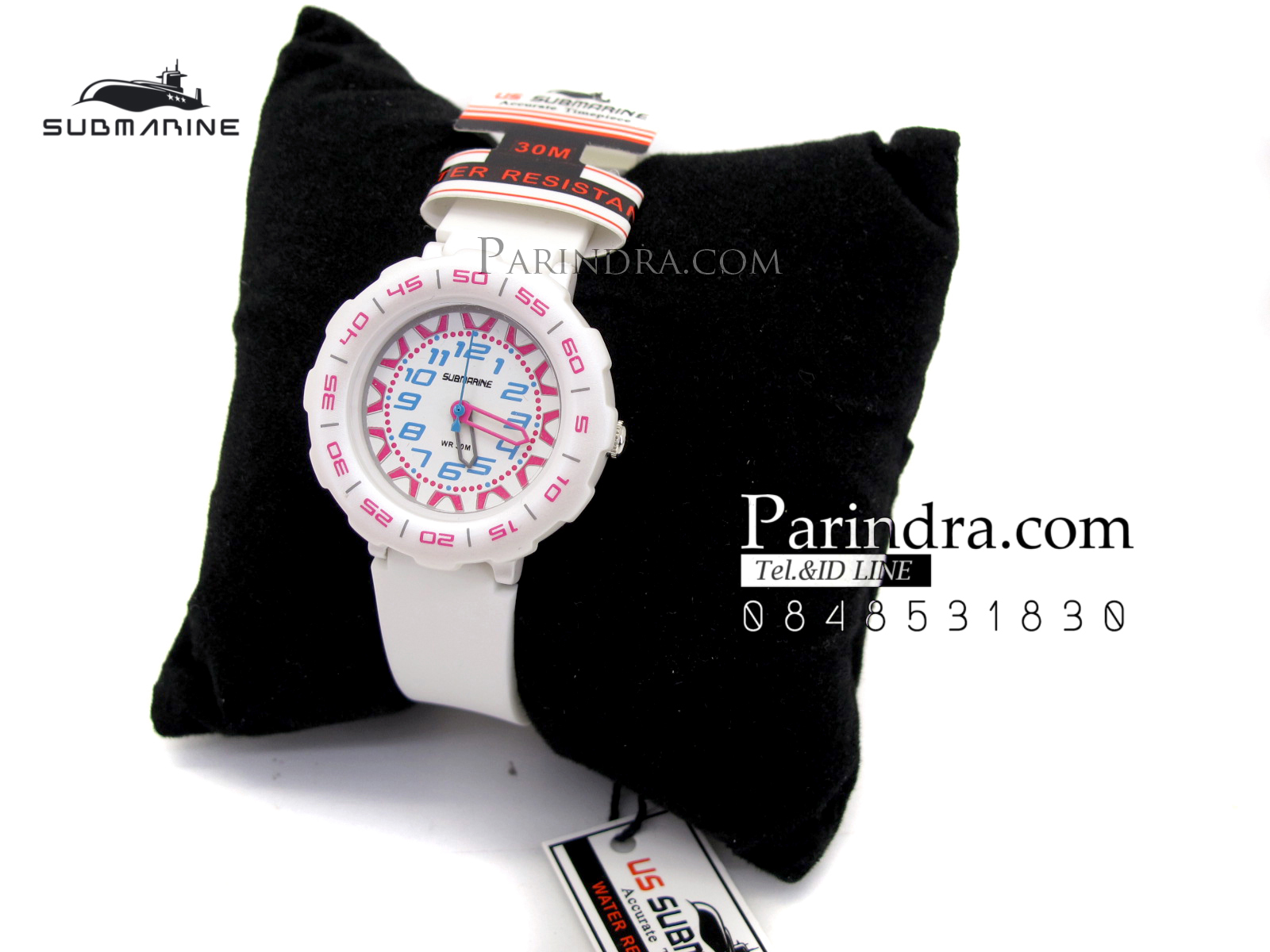 นาฬิกา US submarine Standard TP2125L สีขาว