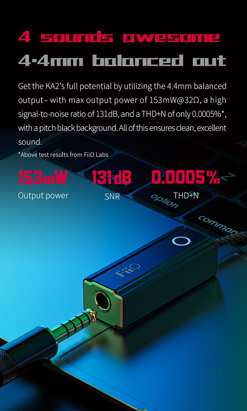 ขาย FiiO KA2 DAC/Amp หางหนูระดับเรือธง รองรับ Hi-Res ประกันศูนย์ไทย