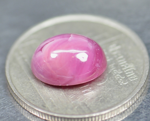 ทับทิมสีหวานเผาเก่า 4.75 กะรัตสีสวยหวาน (0564)