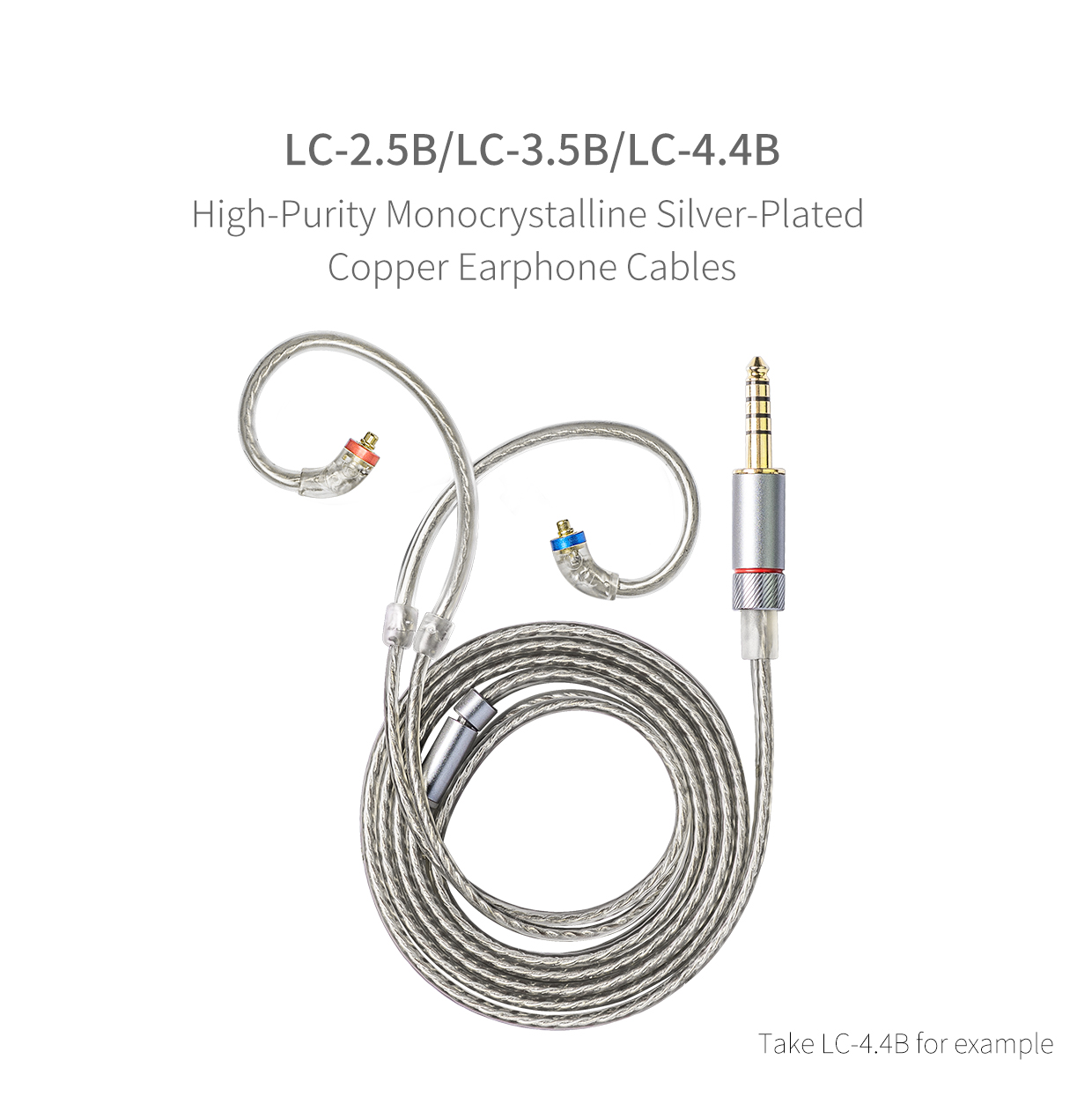 ขาย FiiO LC-2.5B/3.5B/4.4B สายอัพเกรดหูฟังขั้ว MMCX สำหรับ Shure/Westone/JVC/FiiO