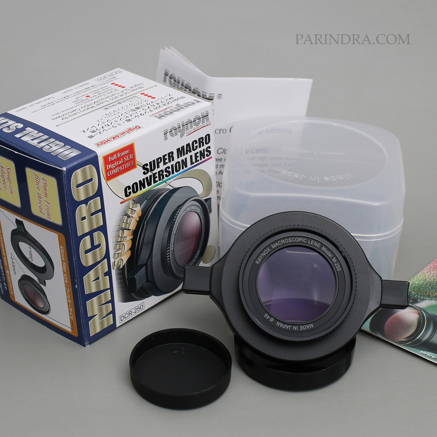 เลนส์ Raynox DCR-250 สำหรับการถ่ายภาพมาโคร