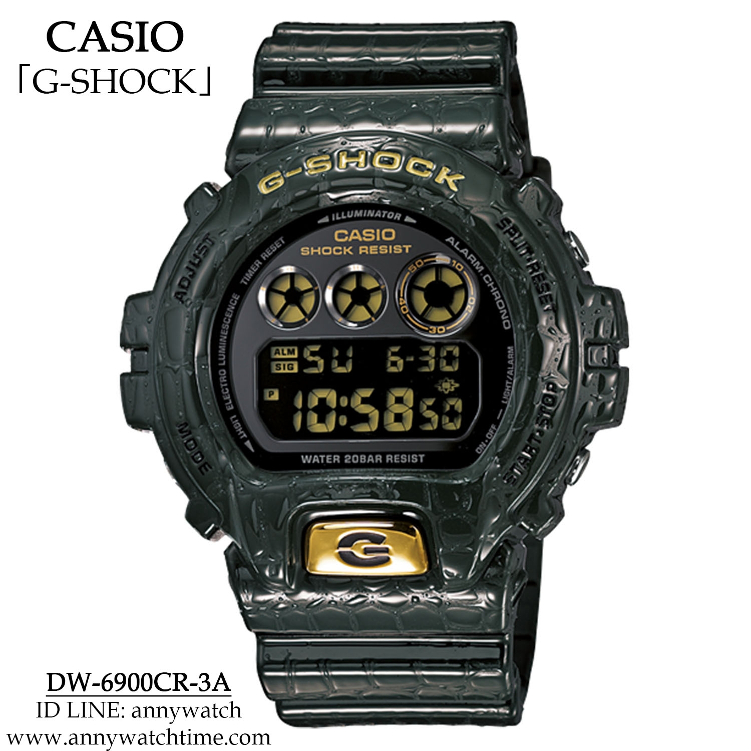 G-SHOCK DW-6900CR-3A